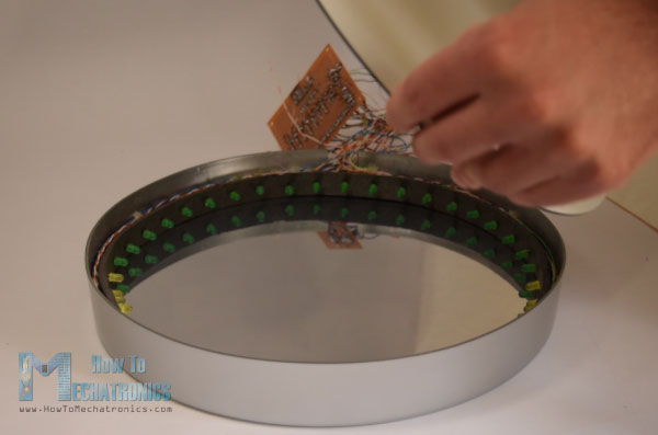 Proyecto electrónico Infinity Mirror Music VU Meter con LM3915 IC