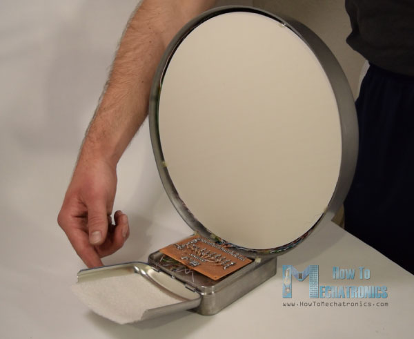Proyecto electrónico Infinity Mirror Music VU Meter con LM3915 IC