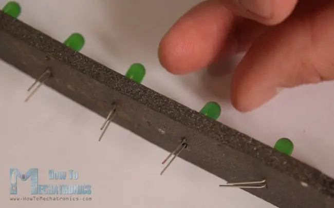 Proyecto electrónico Infinity Mirror Music VU Meter con LM3915 IC