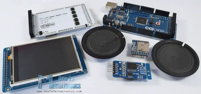 Proyecto Arduino para reproductor de música con pantalla táctil y despertador. Proyecto Arduino para reproductor de música con pantalla táctil y despertador.