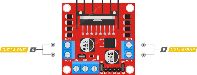 Controle el motor paso a paso con el controlador de motor L298N y Arduino