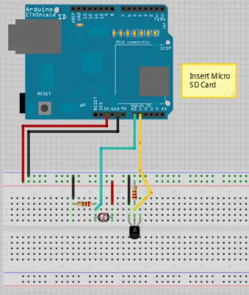 Arduino – registrador de datos con sensor de temperatura y fotorresistor