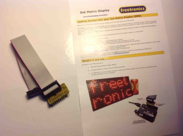 Informe de prueba – Freetronics DMD 32×16 Rojo