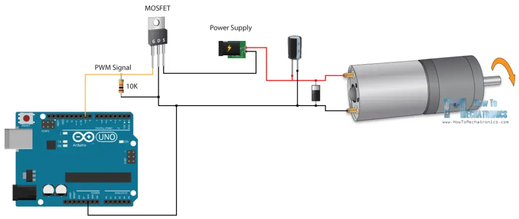 Controlador de motor L298N: interfaz Arduino, funcionamiento, códigos, esquemas