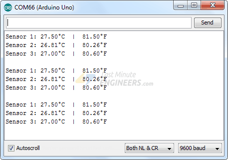 Conexión de múltiples sensores de temperatura digitales DS18B20 a Arduino