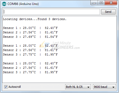 Conexión de múltiples sensores de temperatura digitales DS18B20 a Arduino