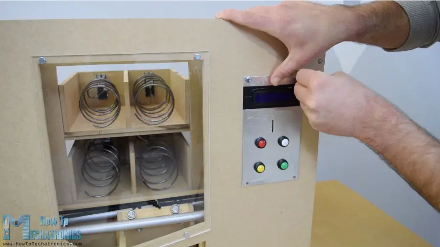 Máquina expendedora de bricolaje: proyecto de mecatrónica basado en Arduino