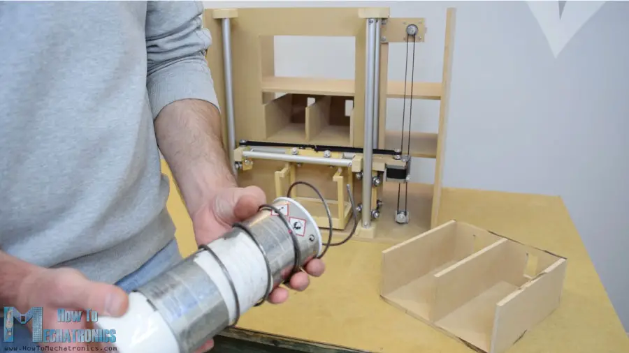 Máquina expendedora de bricolaje: proyecto de mecatrónica basado en Arduino