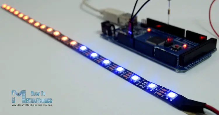 Cómo controlar LED WS2812B direccionables individualmente con Arduino Cómo controlar LED WS2812B direccionables individualmente con Arduino
