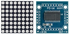 Conexión de la pantalla de matriz de puntos LED MAX7219 a Arduino