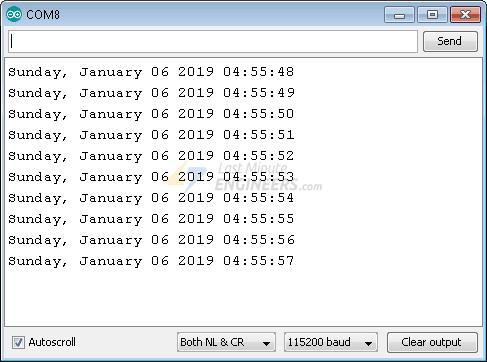 Obtenga la fecha y hora del servidor NTP usando ESP32