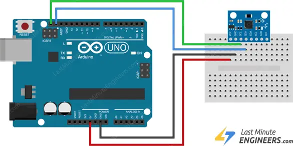 Interfaz MPU6050 acelerómetro y sensor giroscópico con Arduino