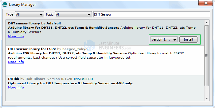 Interfaz DHT11 DHT22 con ESP8266 NodeMCU usando servidor web