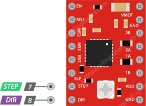 Controle el motor paso a paso con el módulo controlador A4988 y Arduino