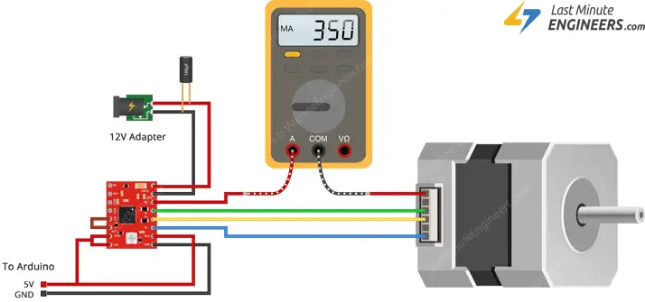 Controle el motor paso a paso con el módulo controlador A4988 y Arduino