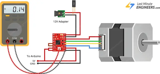 Controle el motor paso a paso con el módulo controlador A4988 y Arduino