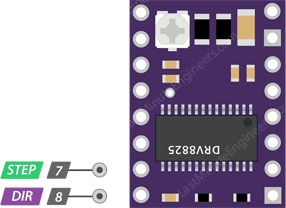 Controle el motor paso a paso con el módulo controlador DRV8825 y Arduino