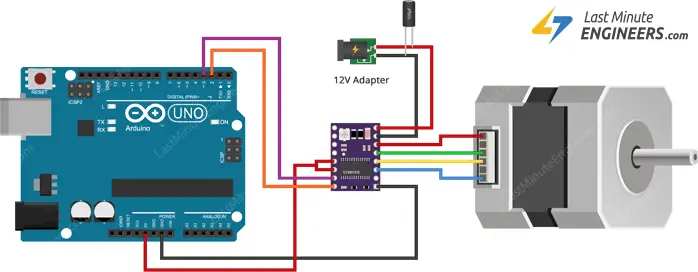 Controle el motor paso a paso con el módulo controlador DRV8825 y Arduino