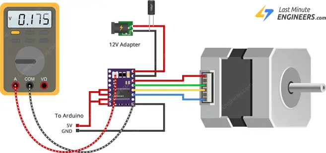 Controle el motor paso a paso con el módulo controlador DRV8825 y Arduino