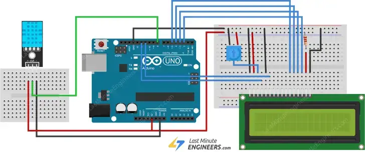 Interfaz del módulo DHT11 con Arduino