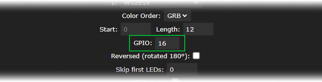 Controle LED direccionables WS2812B con ESP32 y WLED