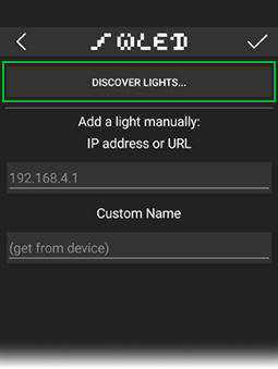 Controle LED direccionables WS2812B con ESP32 y WLED