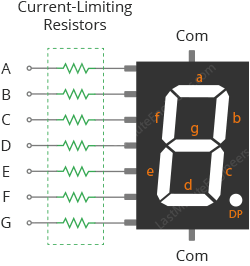 Cómo funciona el display de siete segmentos y cómo conectarlo a Arduino