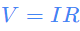 Calculadora de la ley de Ohm