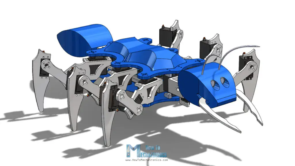 Robot Arduino Hormiga Hexápodo