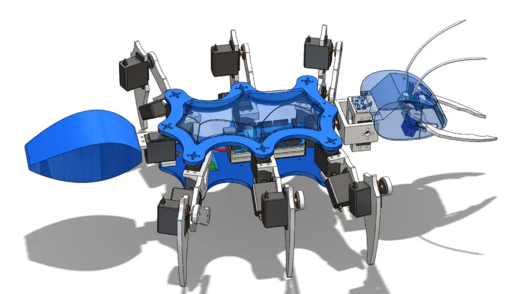 Robot Arduino Hormiga Hexápodo