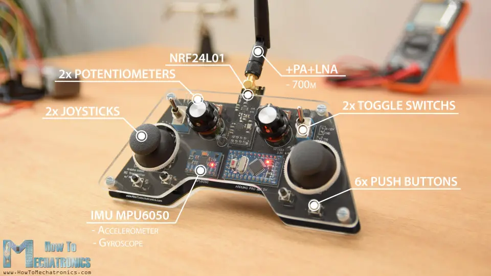 Transmisor RC Arduino de bricolaje
