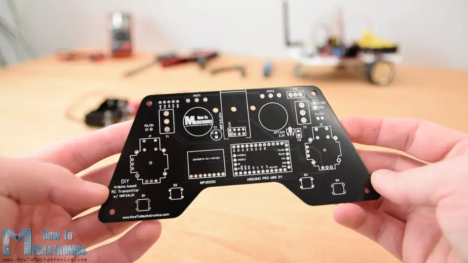 Transmisor RC Arduino de bricolaje