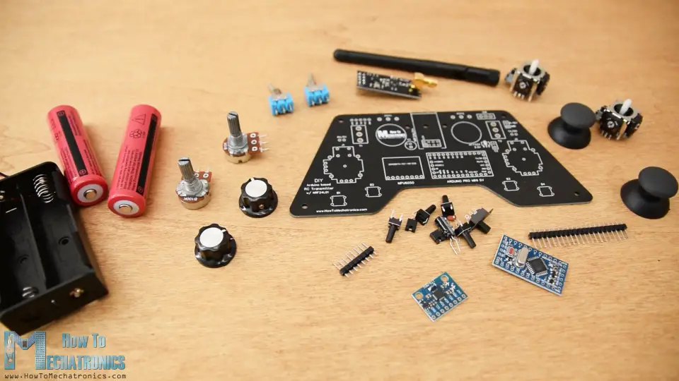 Transmisor RC Arduino de bricolaje