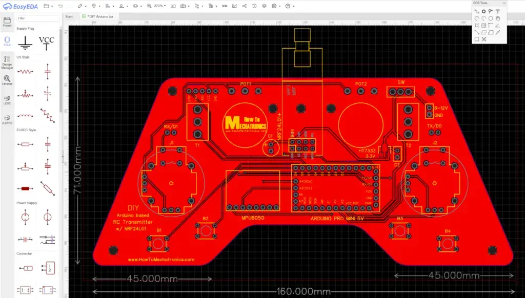 Transmisor RC Arduino de bricolaje