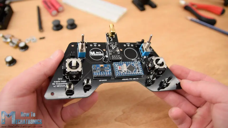Transmisor RC Arduino de bricolaje