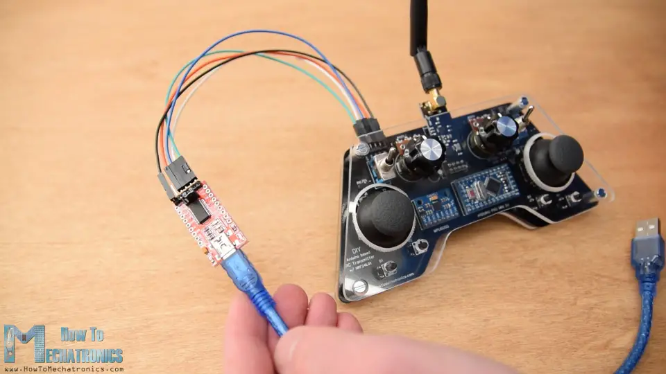 Transmisor RC Arduino de bricolaje