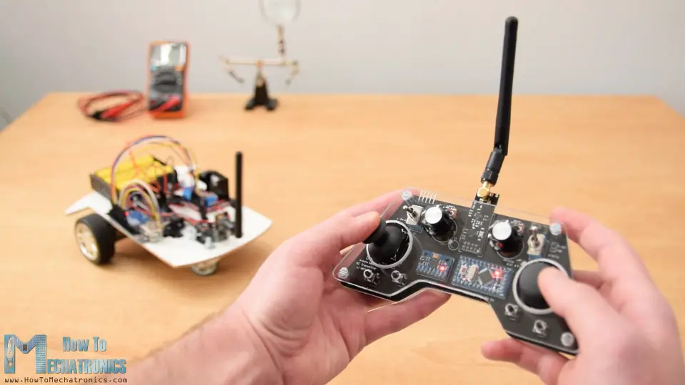 Transmisor RC Arduino de bricolaje