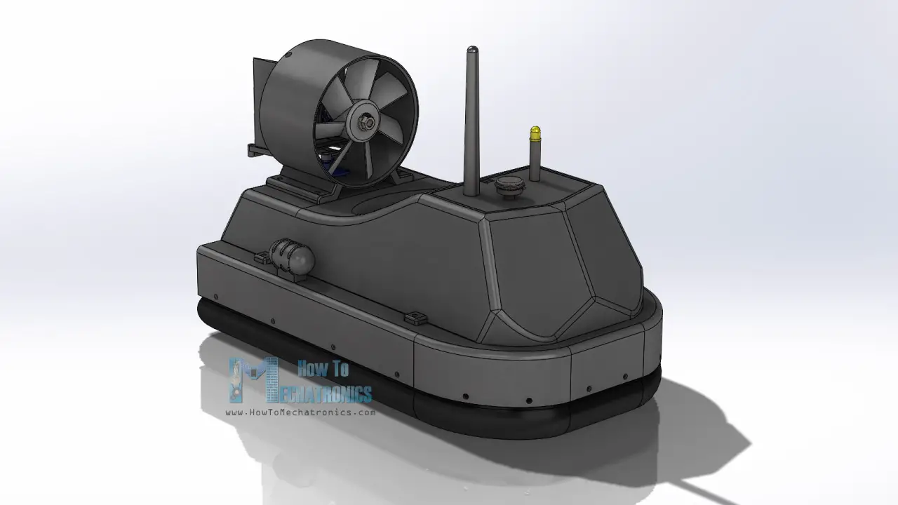 Aerodeslizador RC basado en Arduino DIY