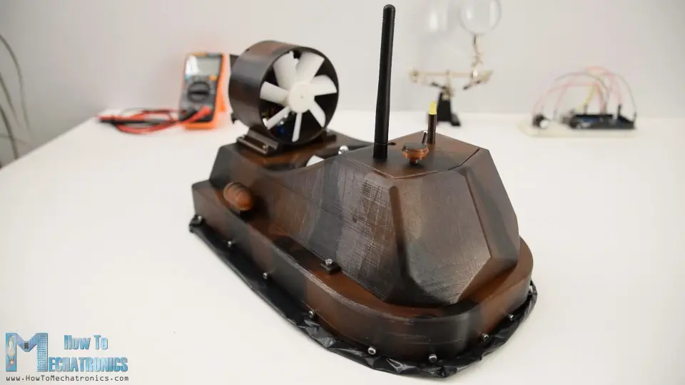 Aerodeslizador RC basado en Arduino DIY