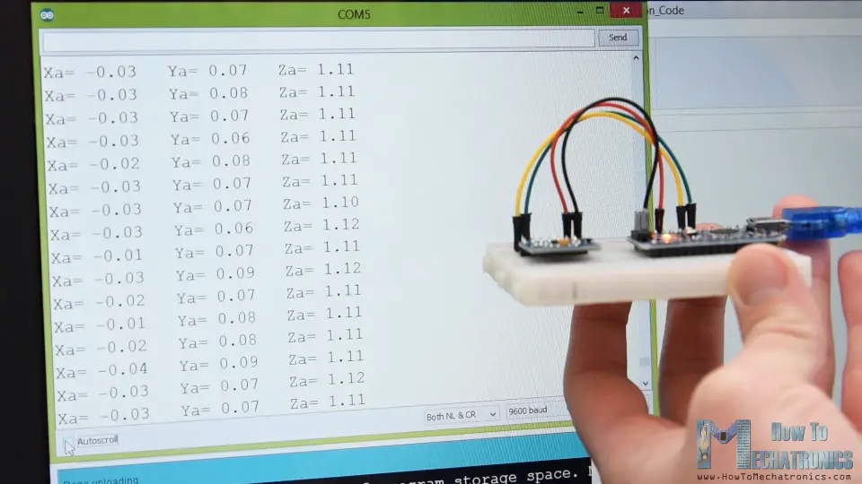Cómo realizar un seguimiento de la alineación con el acelerómetro Arduino y ADXL345