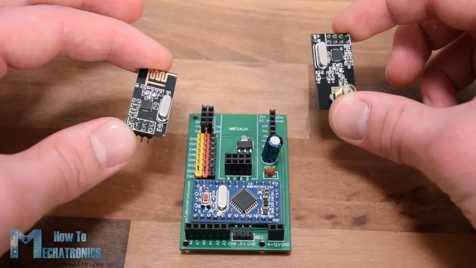 Receptor DIY Arduino RC para modelos RC y proyectos Arduino