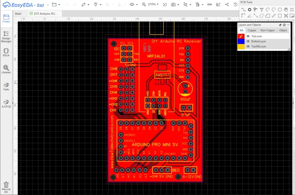Receptor DIY Arduino RC para modelos RC y proyectos Arduino