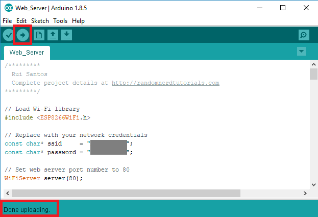 Construya un servidor web ESP8266: código y esquemas (NodeMCU)