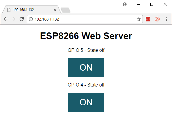 Construya un servidor web ESP8266: código y esquemas (NodeMCU)