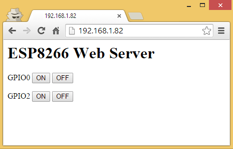 Construya un servidor web ESP8266: código y esquemas (NodeMCU)