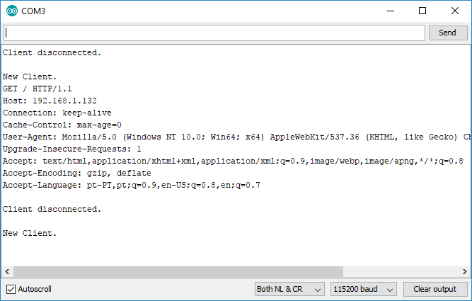 Construya un servidor web ESP8266: código y esquemas (NodeMCU)