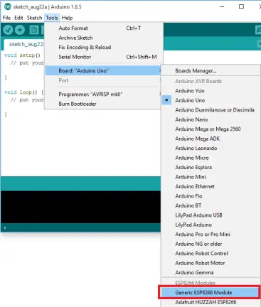 Enchufes controlados remotamente ESP8266