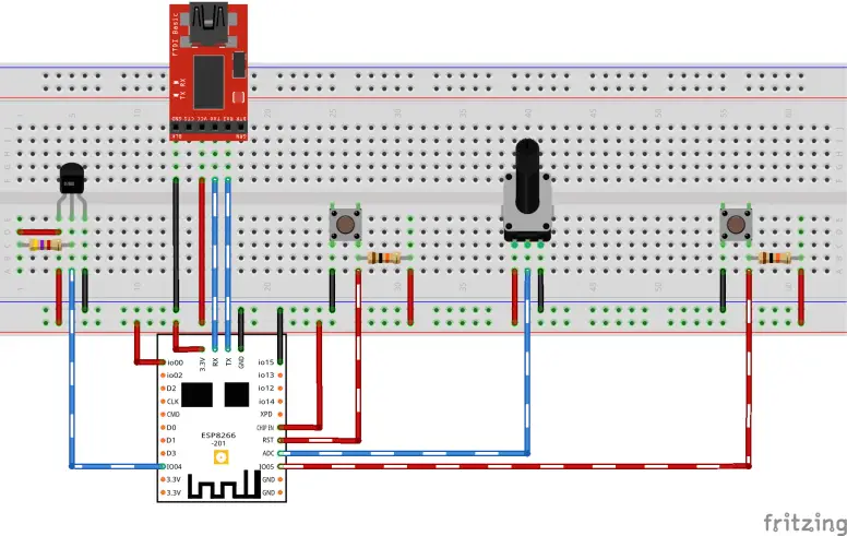 ESP8266 - Estación meteorológica inalámbrica con registro de datos en Excel