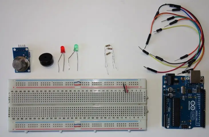 Instrucciones para el sensor de gas/humo MQ-2 con Arduino