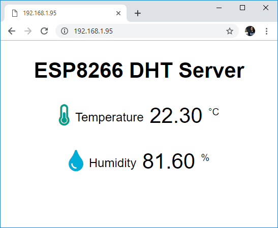 ESP8266 DHT11/DHT22 Servidor Web de Temperatura y Humedad con Arduino IDE